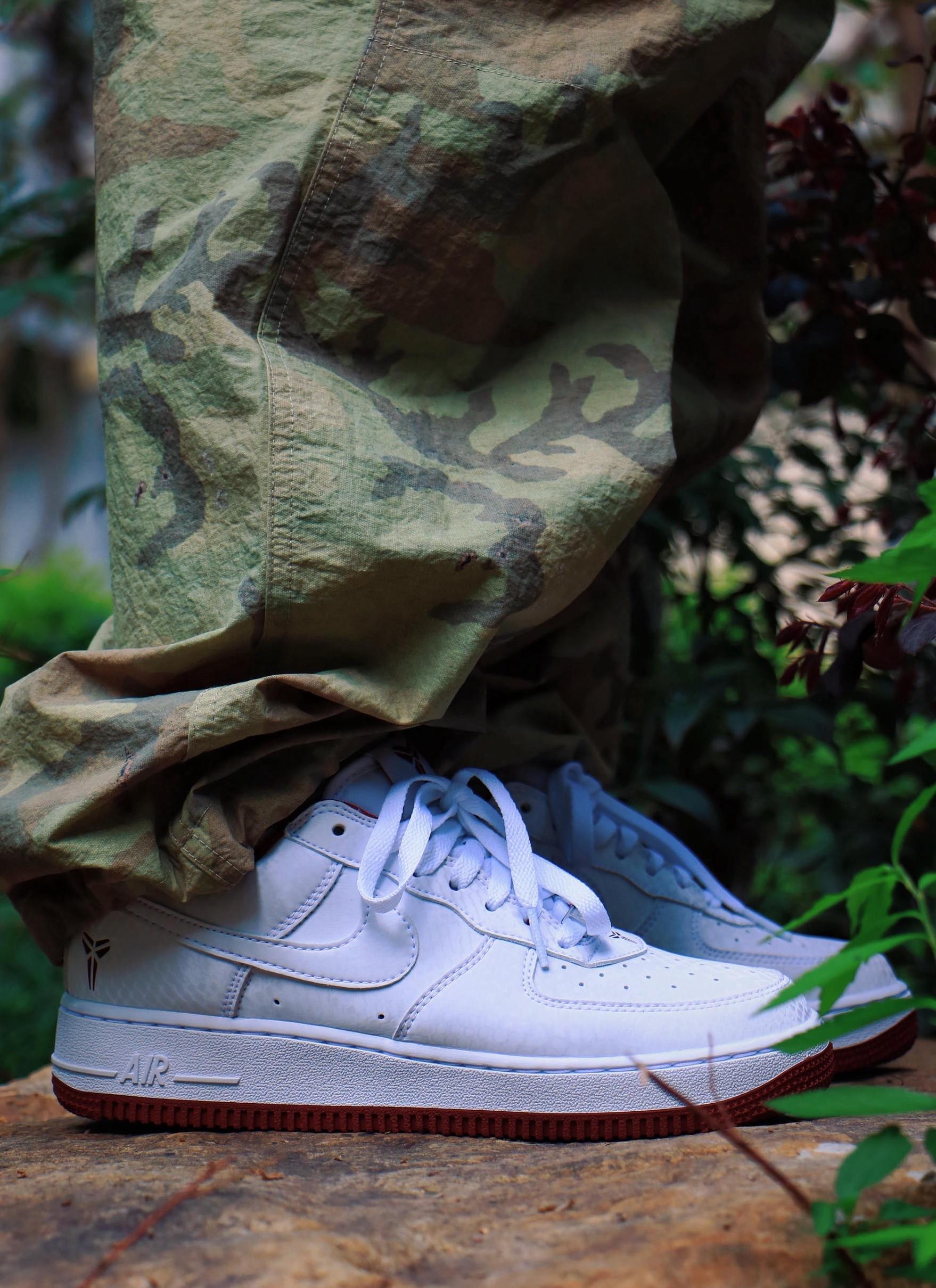 把春天踩在脚下✨ Nike Air Force 1 科比联名款复古球鞋穿搭分享
